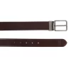 BAGATT BROWN REVERSIBLE LEATHER BELT-1