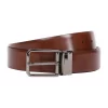 BAGATT BROWN REVERSIBLE LEATHER BELT-4